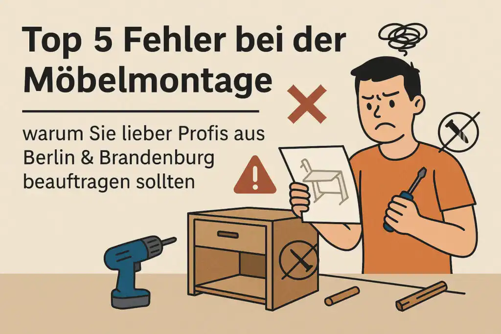 Möbelmontage Brandenburg – fachgerechte Montage von Möbeln in Berlin und Brandenburg