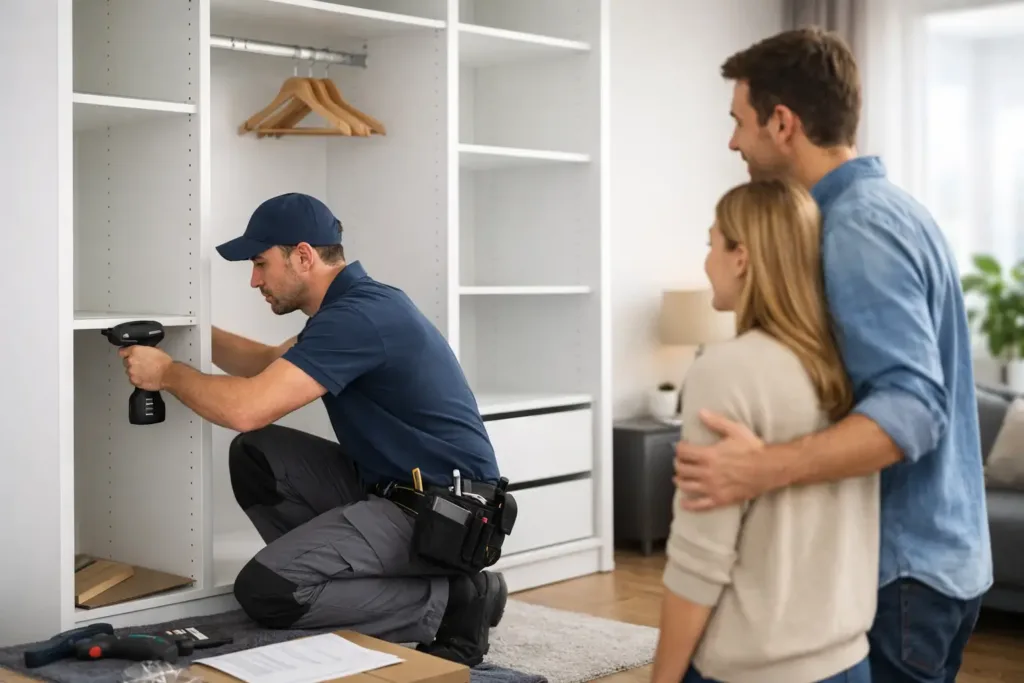 IKEA Schrank professionell aufbauen lassen