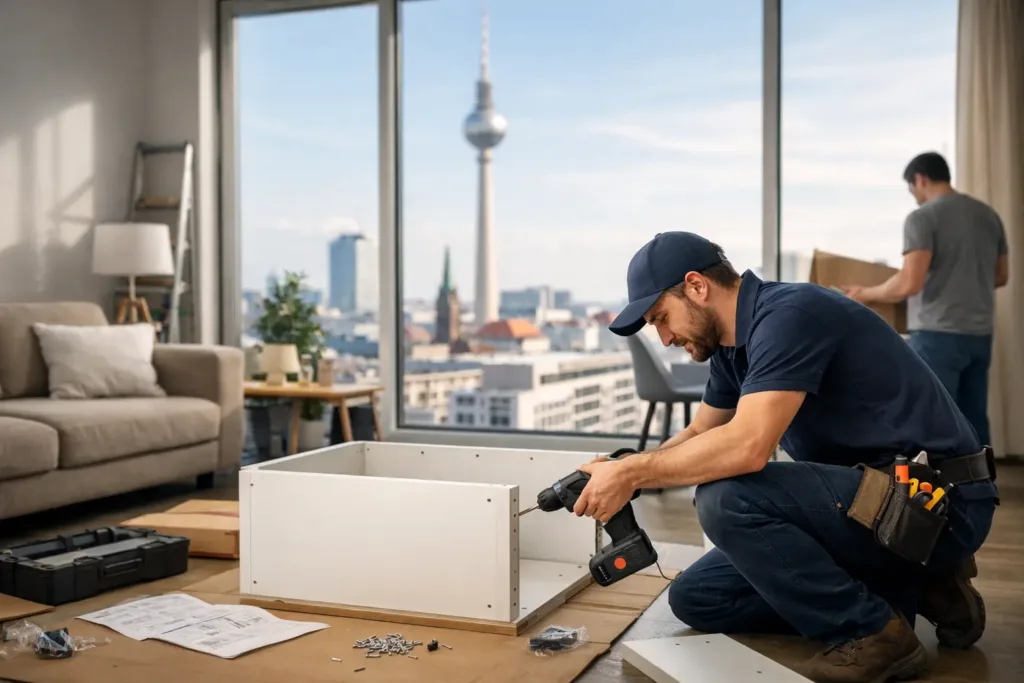 Möbel aufbauen lassen in Berlin?