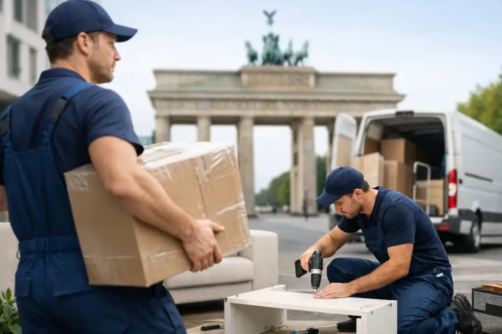 Möbeltransport mit Montage in Berlin