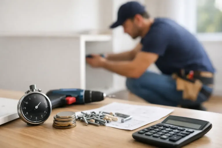 Was kostet Möbelmontage pro Stunde?